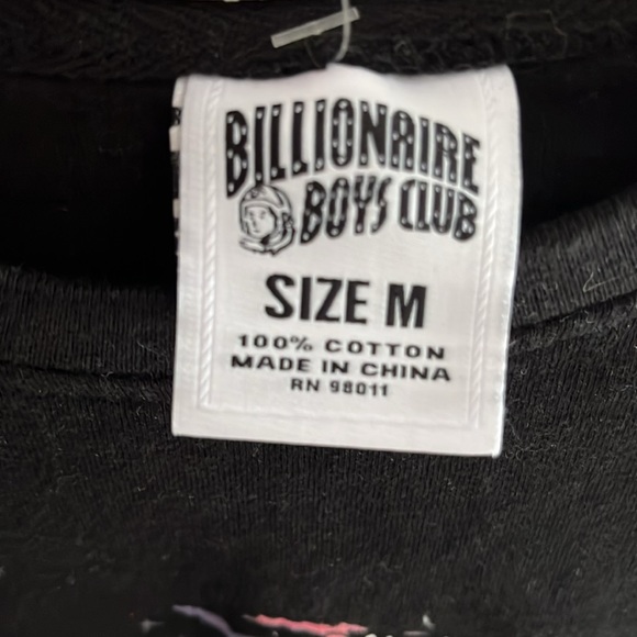 “BILLIONAIRE BOYS CLUB” NWOT BBC comics, Astro size Med black Tee - Picture 7 of 8